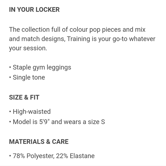 GYMSHARK Training Leggings Grey High Rise - Picture 4 of 7